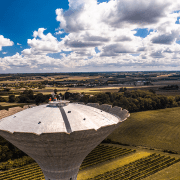 Photo du château d'eau d'Asnières-La-Giraud