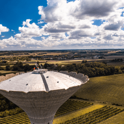 Photo du château d'eau d'Asnières-La-Giraud
