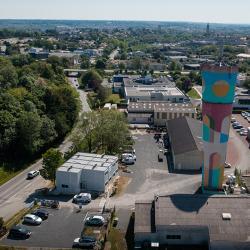 Photo aérienne de l'agence RESE Saintonge Romane